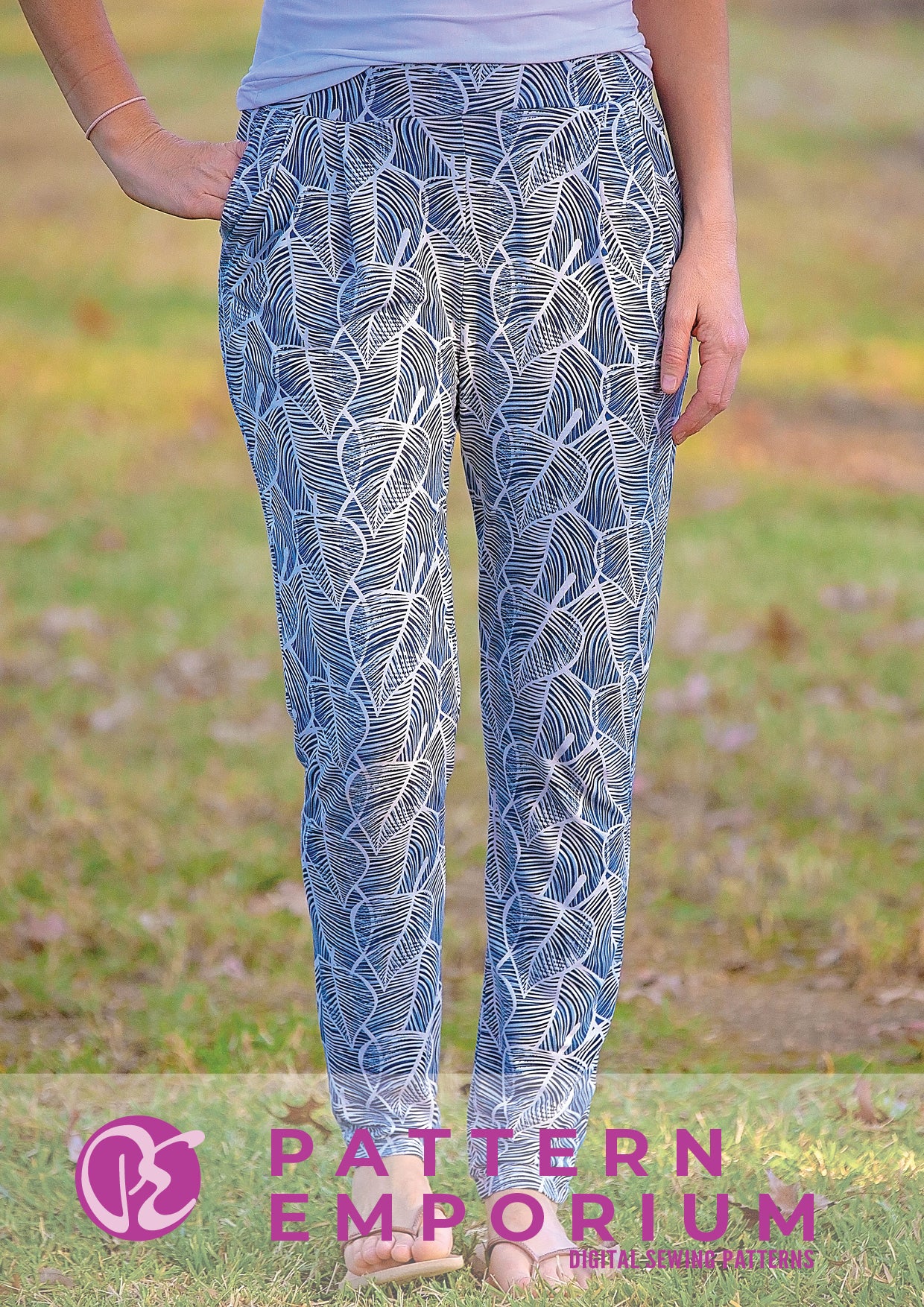 Pleats To Meet You Pants & Shorts | PDF Sewing Pattern - Image 15
