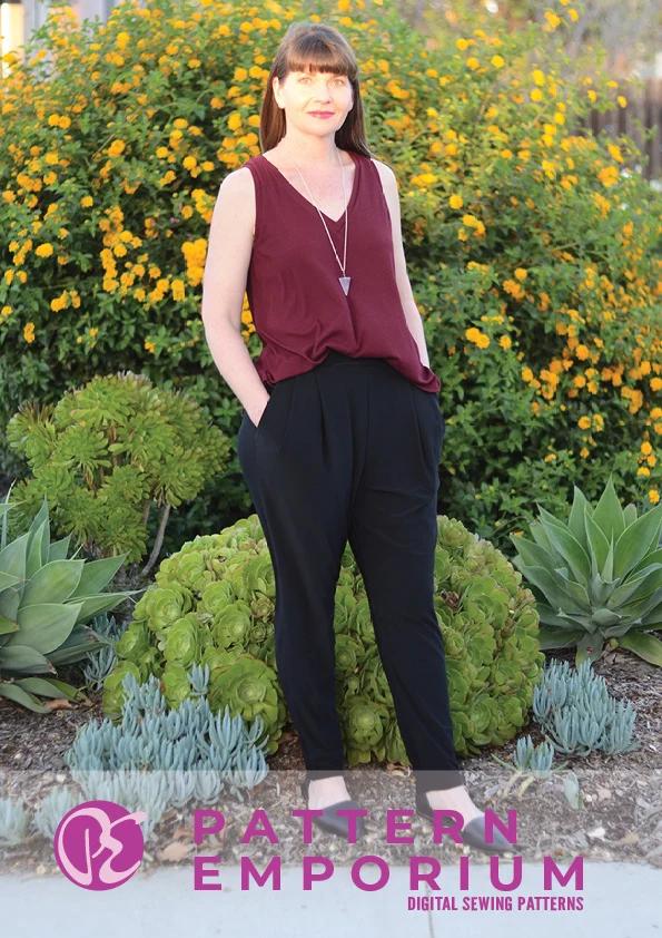 Pleats To Meet You Pants & Shorts | PDF Sewing Pattern - Image 22