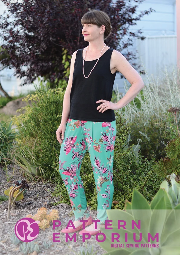 Pleats To Meet You Pants & Shorts | PDF Sewing Pattern - Image 23
