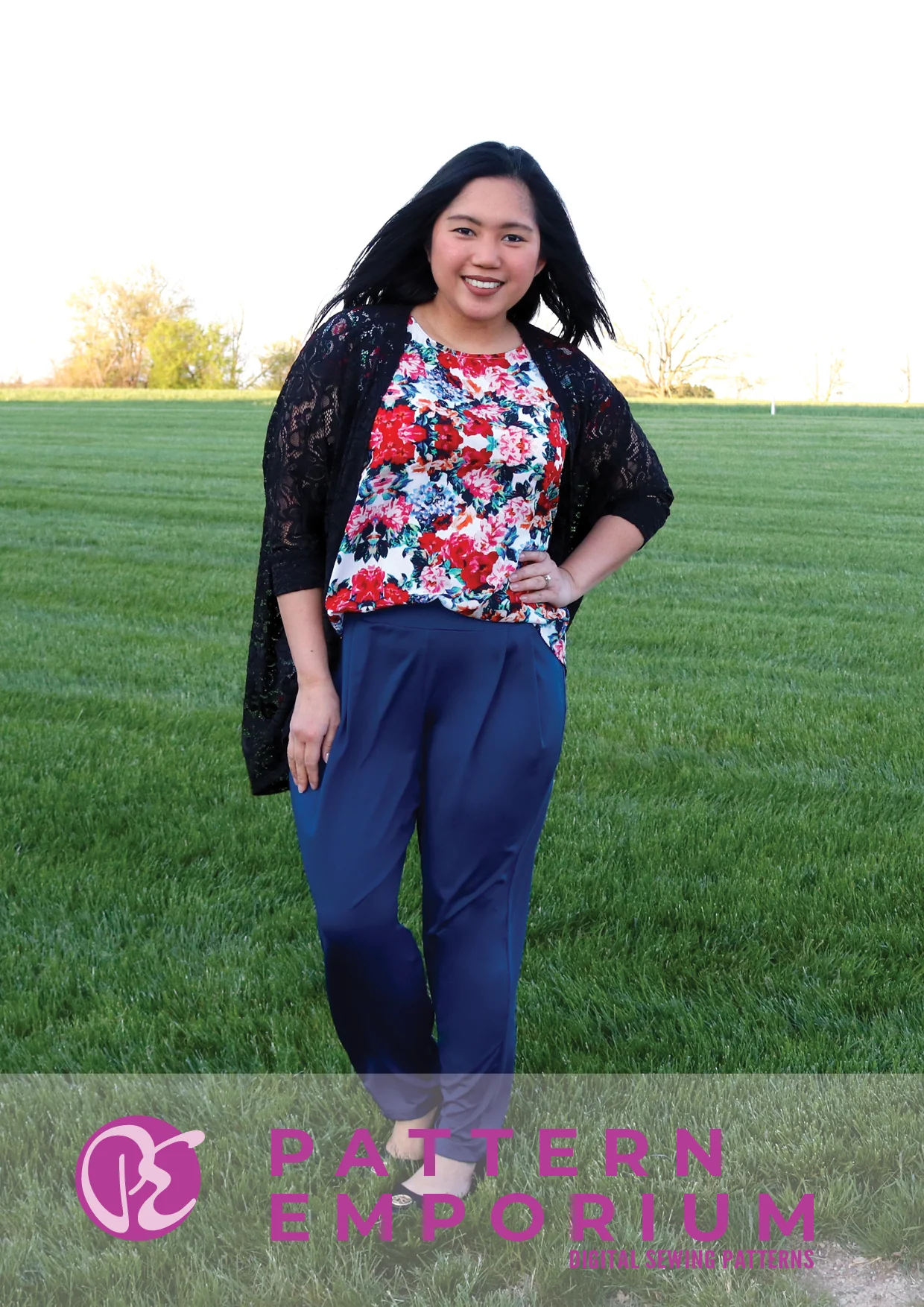 Pleats To Meet You Pants & Shorts | PDF Sewing Pattern - Image 54