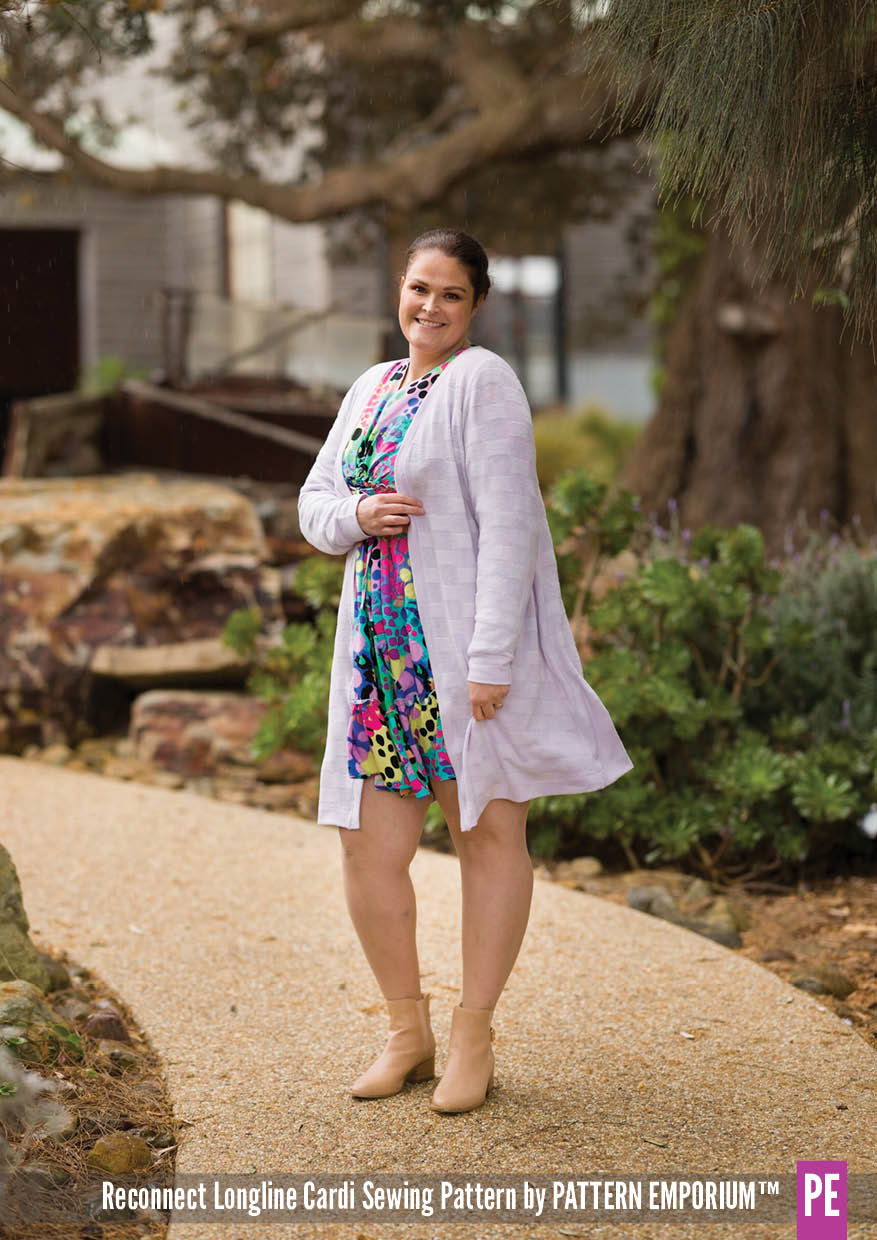 Reconnect | Longline Cardi PDF Sewing Pattern - Image 36