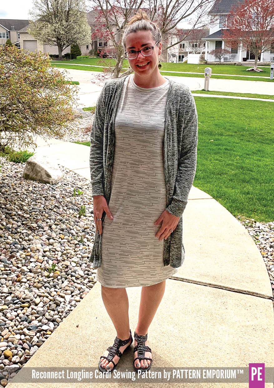 Reconnect | Longline Cardi PDF Sewing Pattern - Image 46