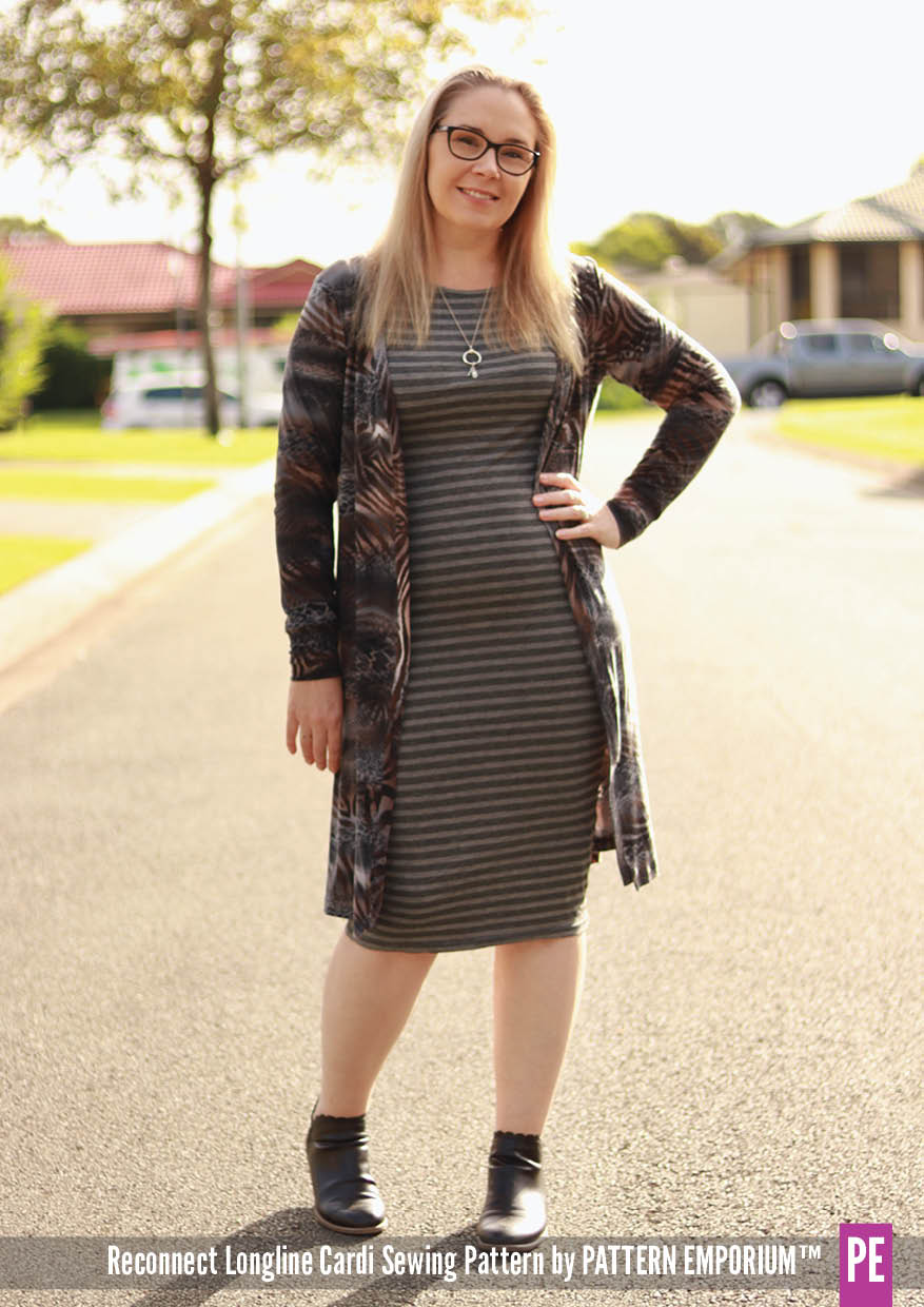 Reconnect | Longline Cardi PDF Sewing Pattern - Image 52