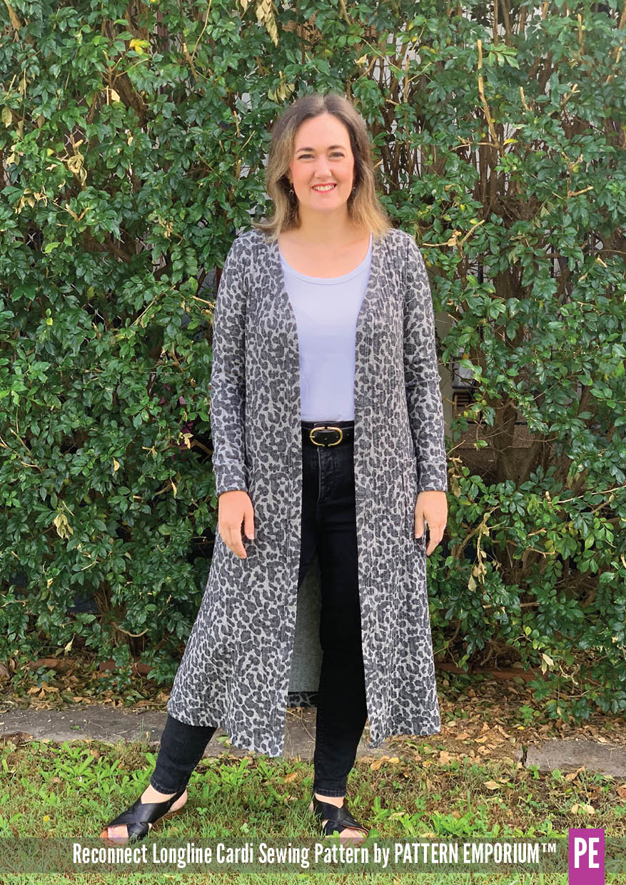 Reconnect | Longline Cardi PDF Sewing Pattern - Image 70