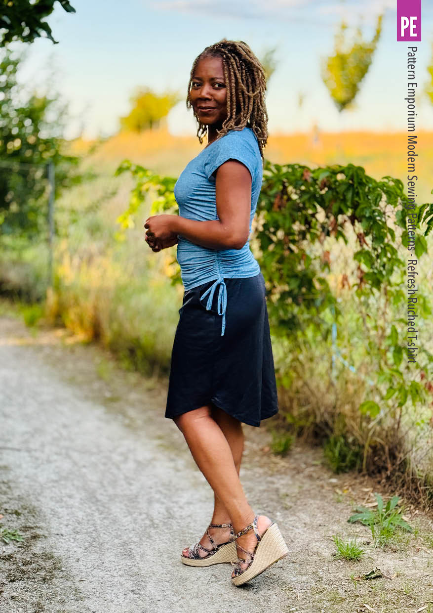 Refresh Ruched T-shirt | PDF Sewing Pattern - Image 20