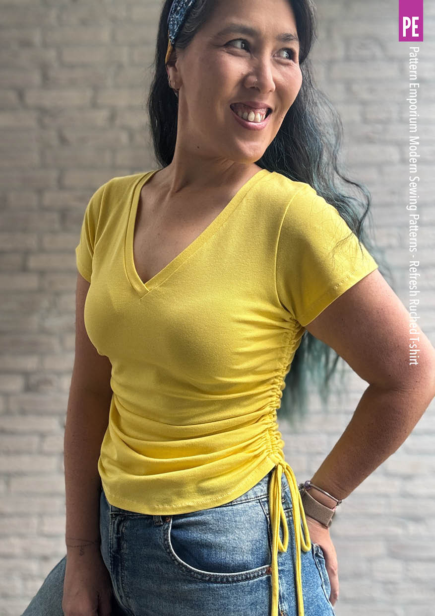 Refresh Ruched T-shirt | PDF Sewing Pattern - Image 23