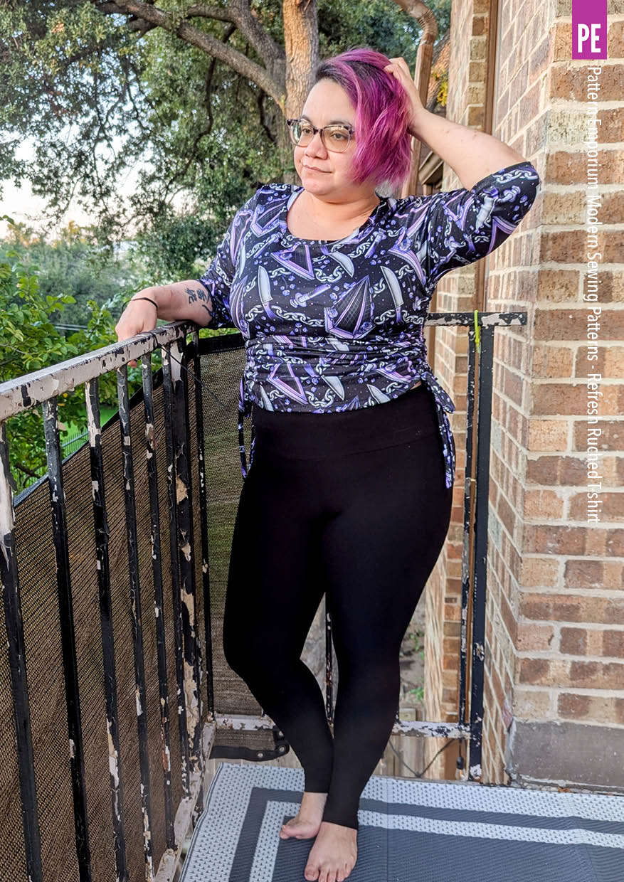 Refresh Ruched T-shirt | PDF Sewing Pattern - Image 32