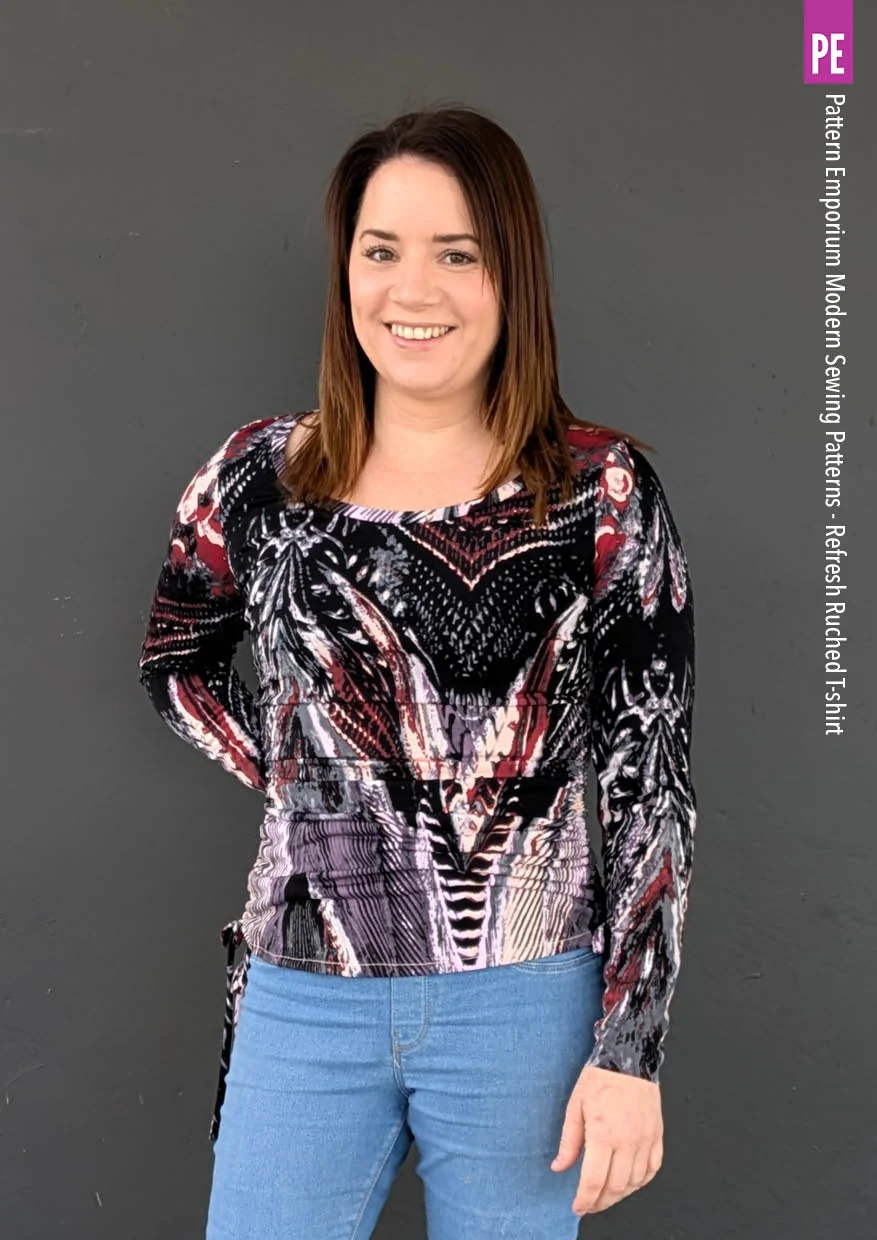 Refresh Ruched T-shirt | PDF Sewing Pattern - Image 35