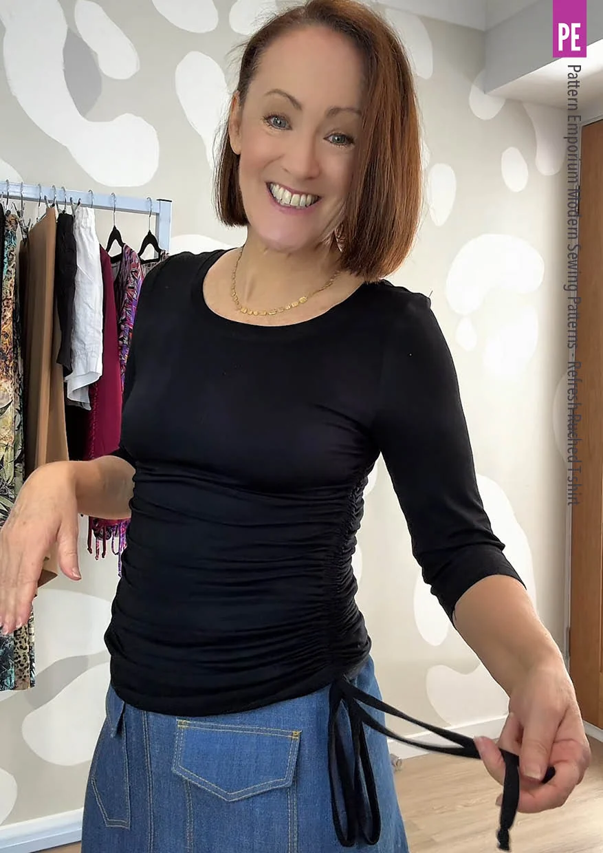 Refresh Ruched T-shirt | PDF Sewing Pattern - Image 8