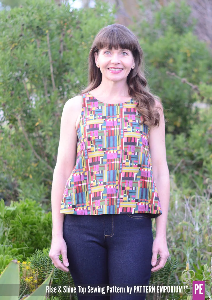 Rise & Shine | Sleeveless Top PDF Sewing Pattern - Image 49