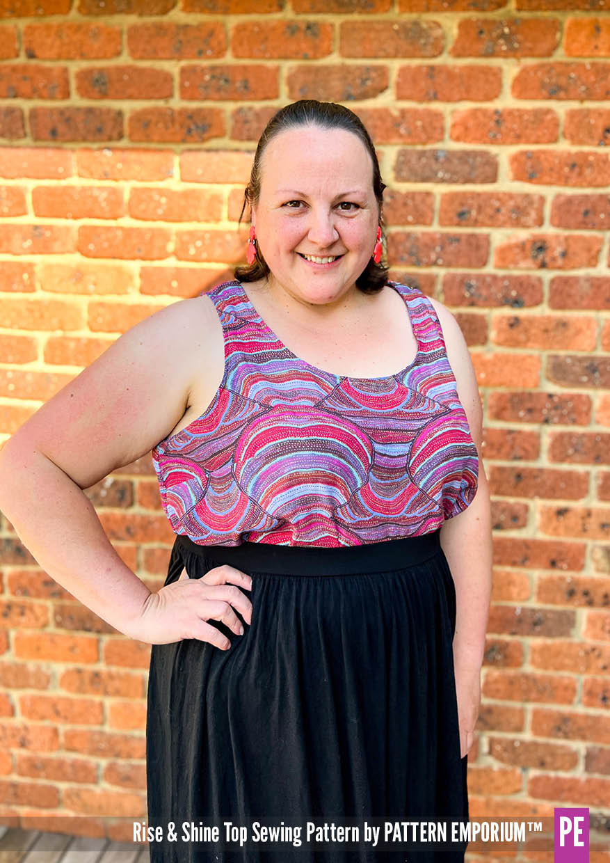 Rise & Shine | Sleeveless Top PDF Sewing Pattern - Image 58
