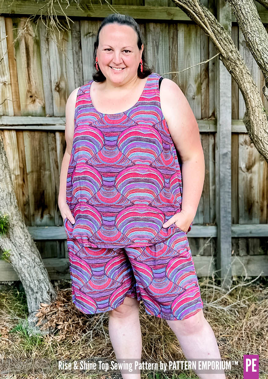 Rise & Shine | Sleeveless Top PDF Sewing Pattern - Image 59