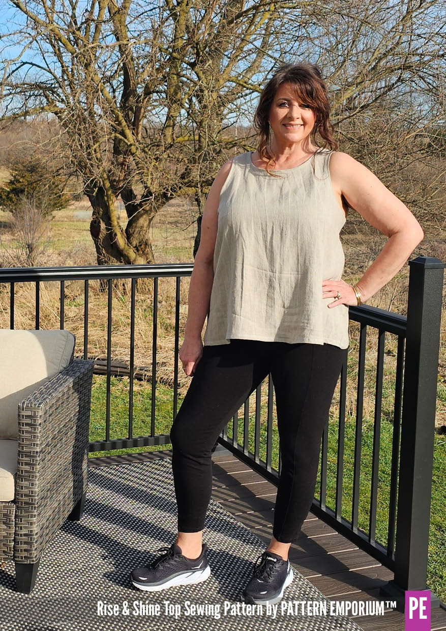 Rise & Shine | Sleeveless Top PDF Sewing Pattern - Image 63
