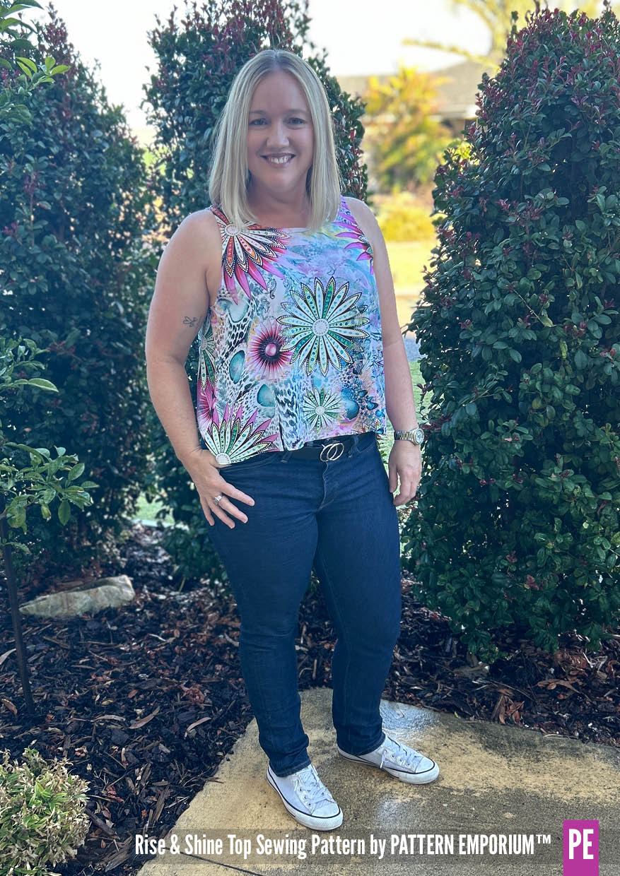 Rise & Shine | Sleeveless Top PDF Sewing Pattern - Image 68