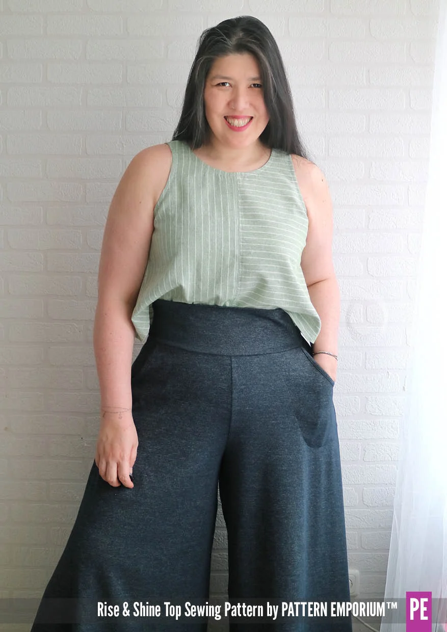 Rise & Shine | Sleeveless Top PDF Sewing Pattern - Image 83