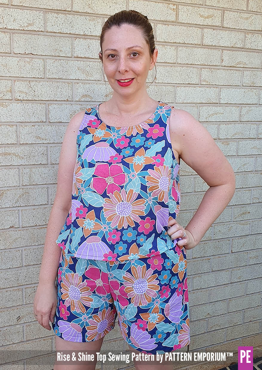 Rise & Shine | Sleeveless Top PDF Sewing Pattern - Image 87
