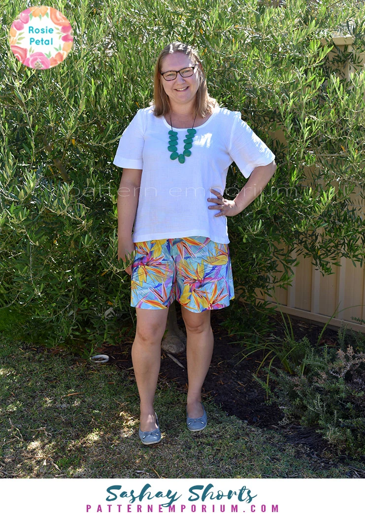 Sashay | Stretch Flared Shorts PDF Sewing Pattern - Image 50