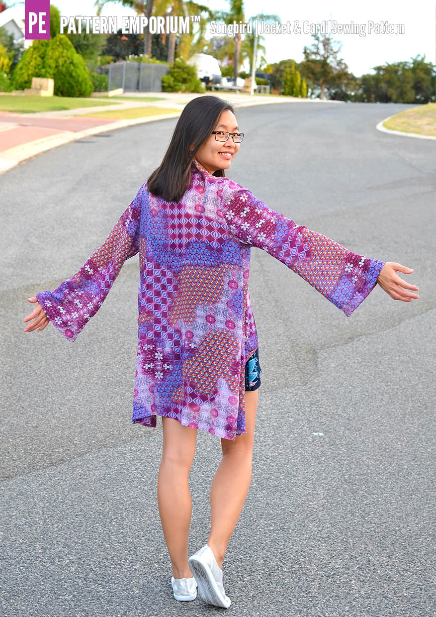 Songbird | Duster Jacket & Cardigan PDF Sewing Pattern - Image 31