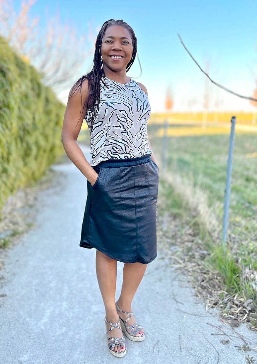 Sporty Lounge Skirt | PDF Sewing Pattern - Image 6