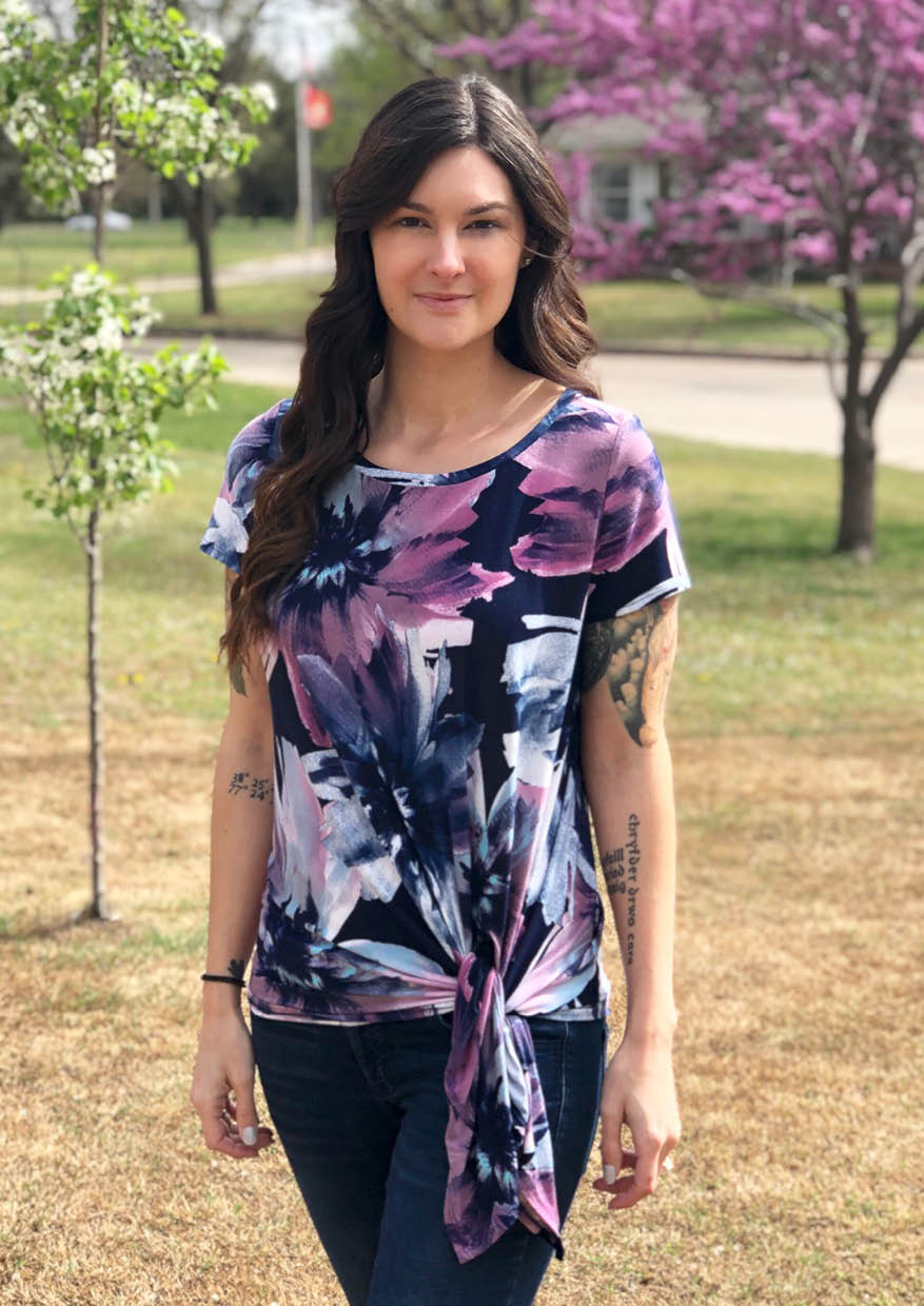 Starstruck | Side Tie Top PDF Sewing Pattern - Image 8