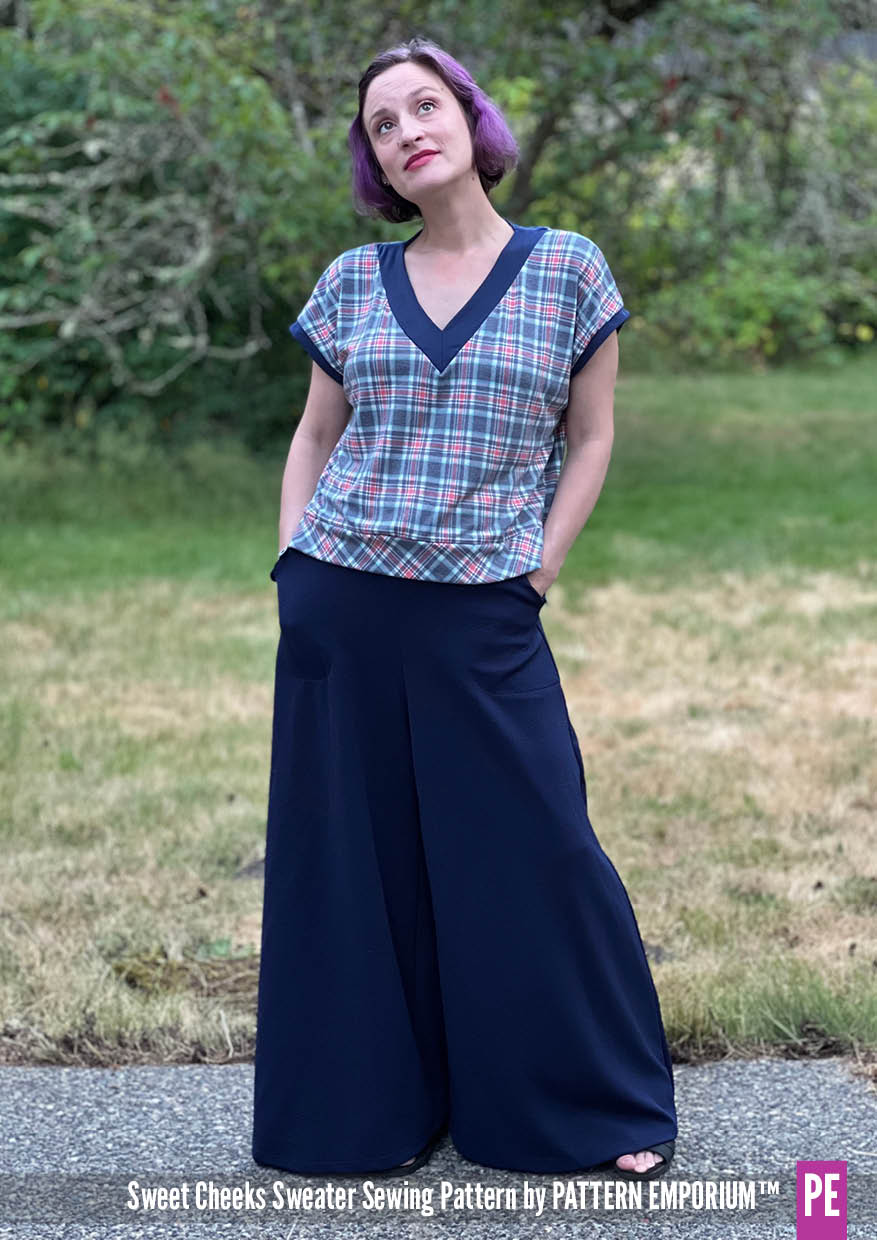 Sweet Cheeks | Roomy Sweater PDF Sewing Pattern - Image 39
