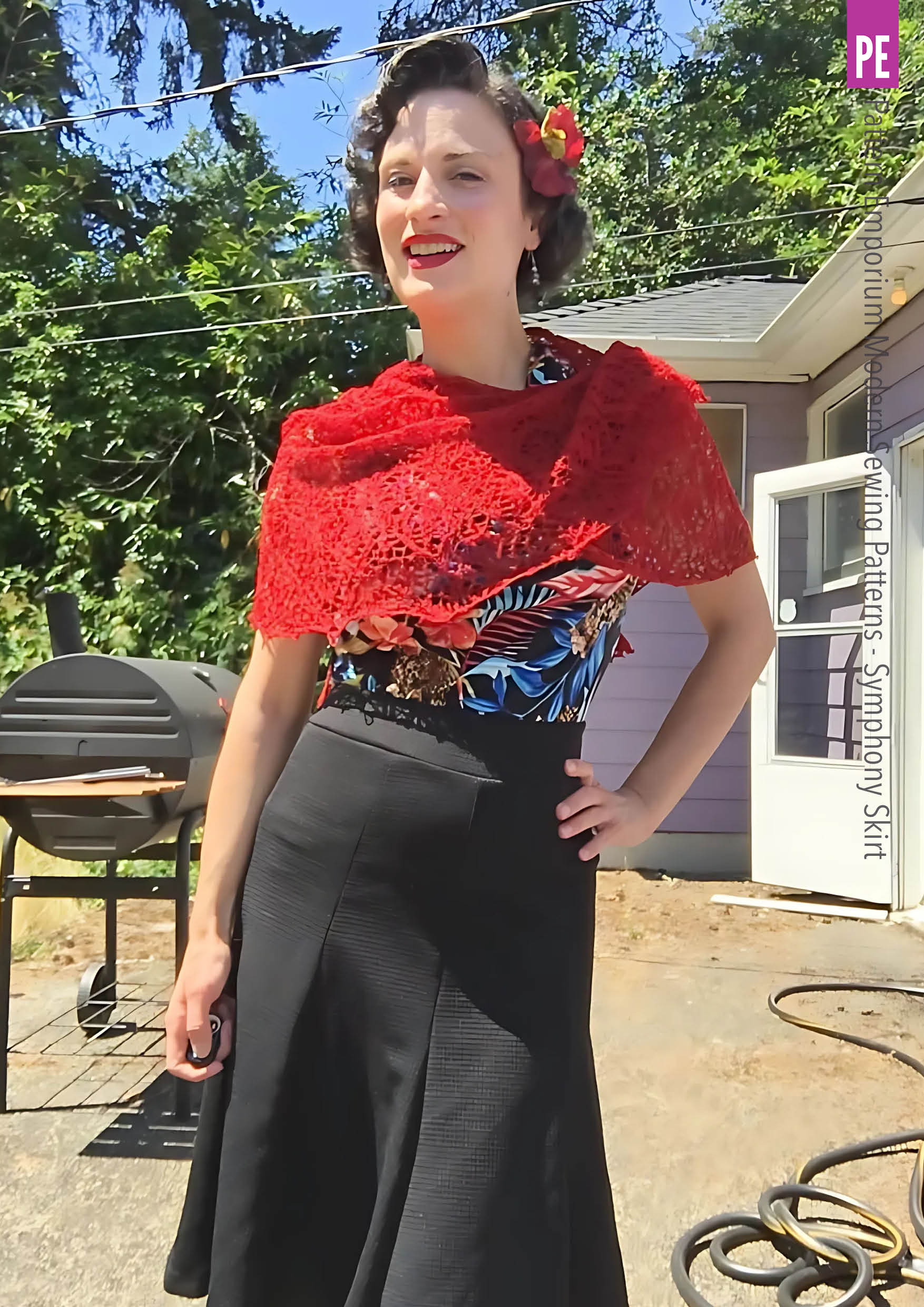 Symphony Skirt | Panelled Gored Skirt PDF Sewing Pattern - Image 14