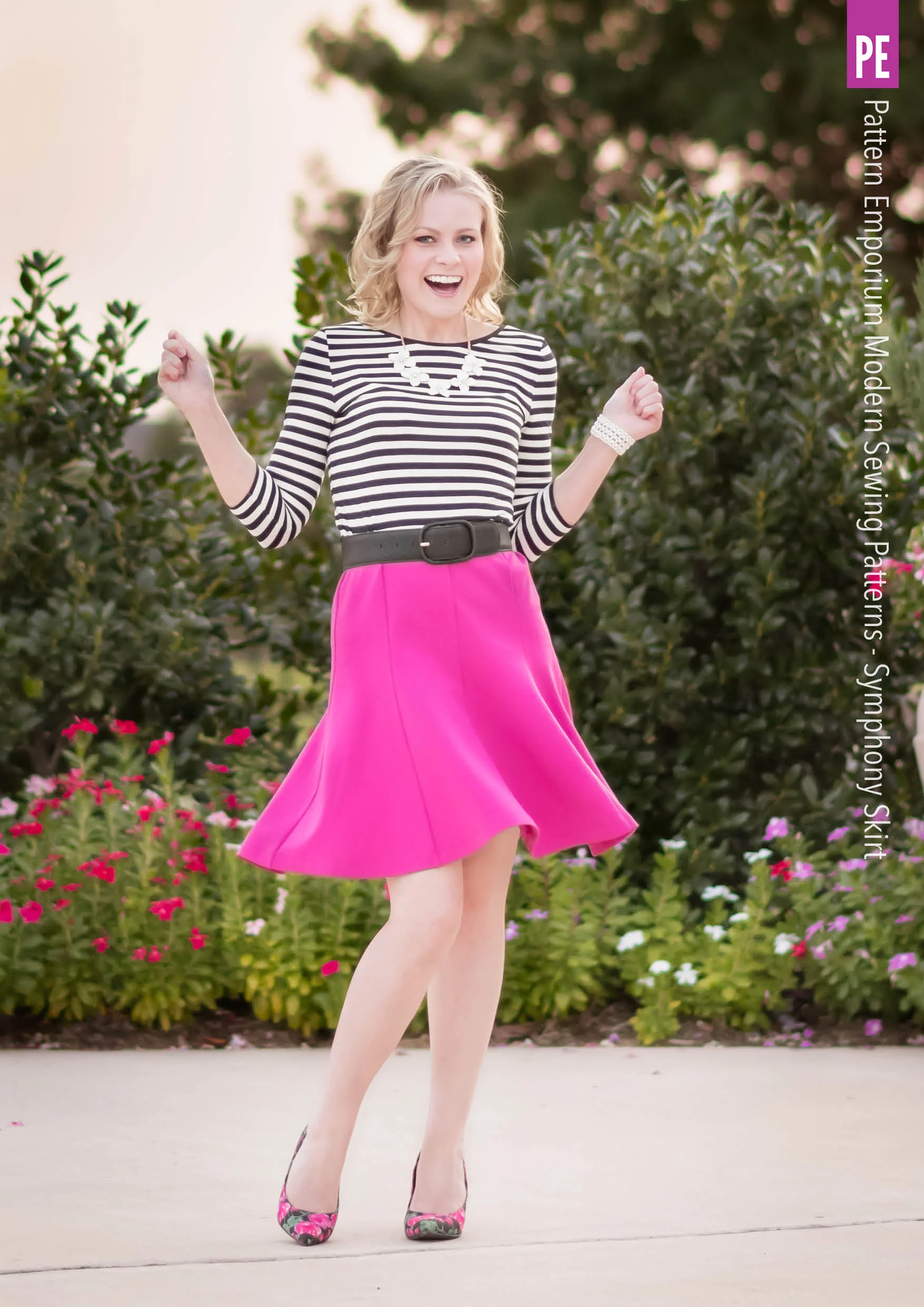 Symphony Skirt | Panelled Gored Skirt PDF Sewing Pattern - Image 16