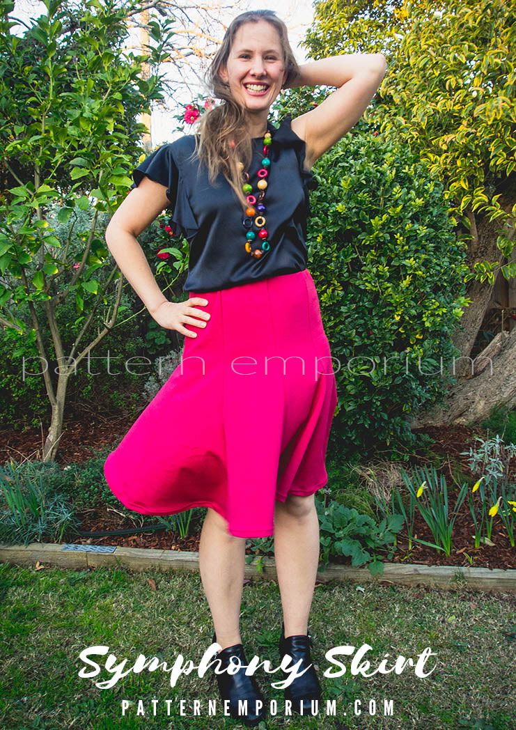 Symphony Skirt | Panelled Gored Skirt PDF Sewing Pattern - Image 49