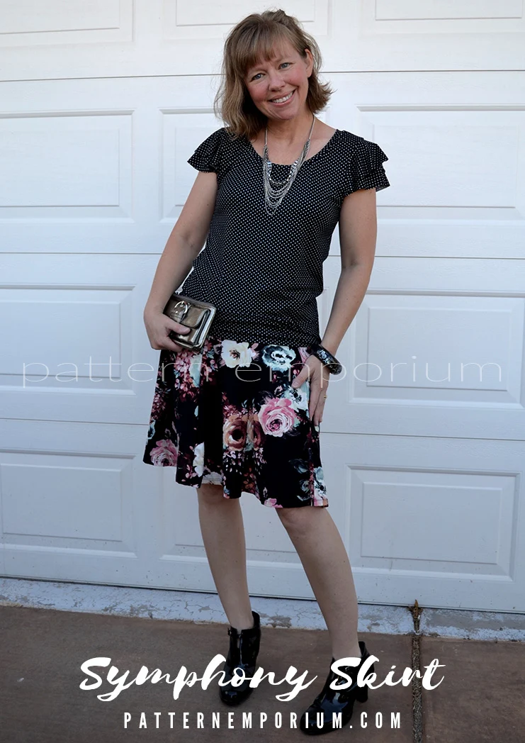 Symphony Skirt | Panelled Gored Skirt PDF Sewing Pattern - Image 53
