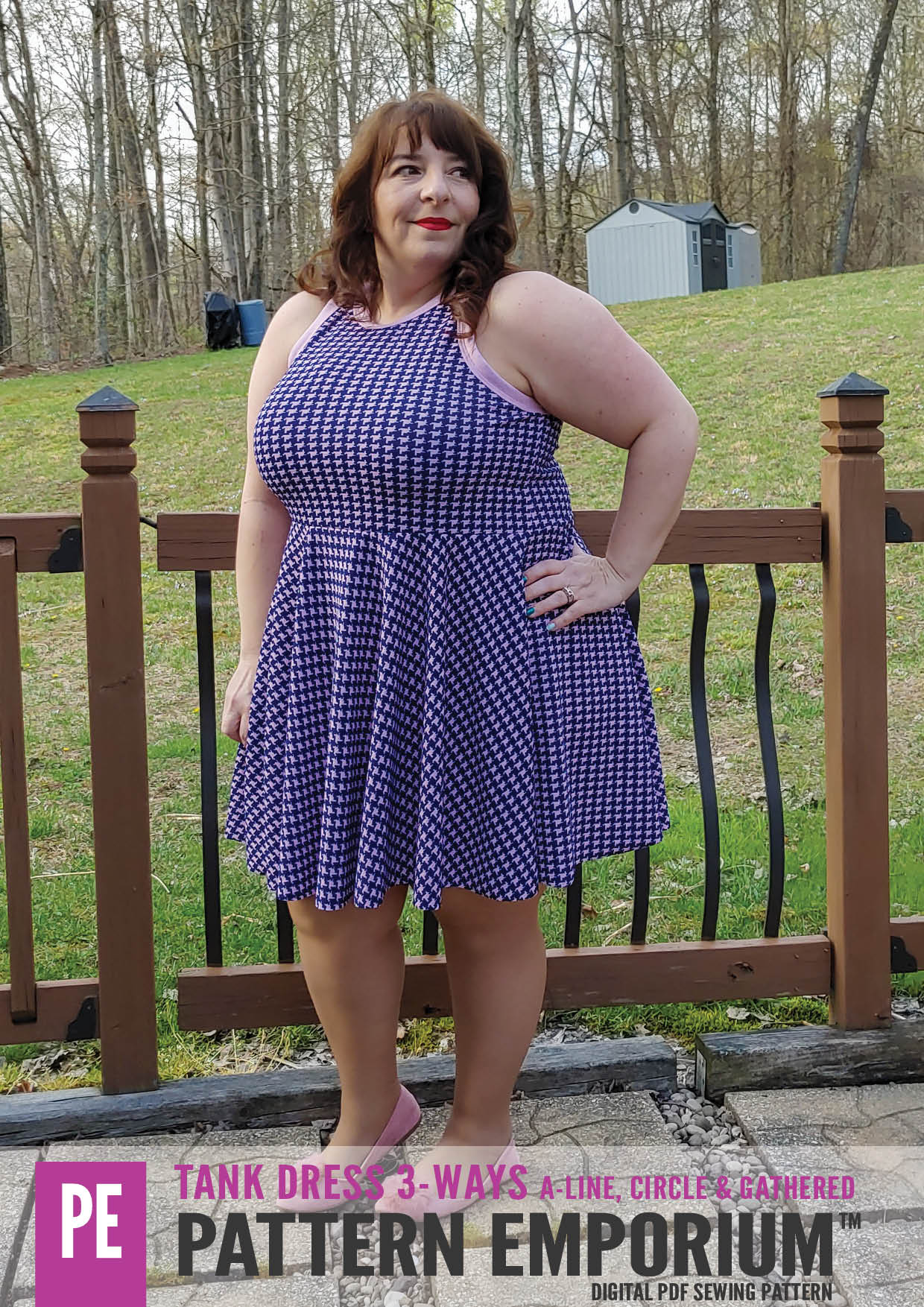 Tank Dress 3-Ways | PDF Sewing Pattern - Image 16