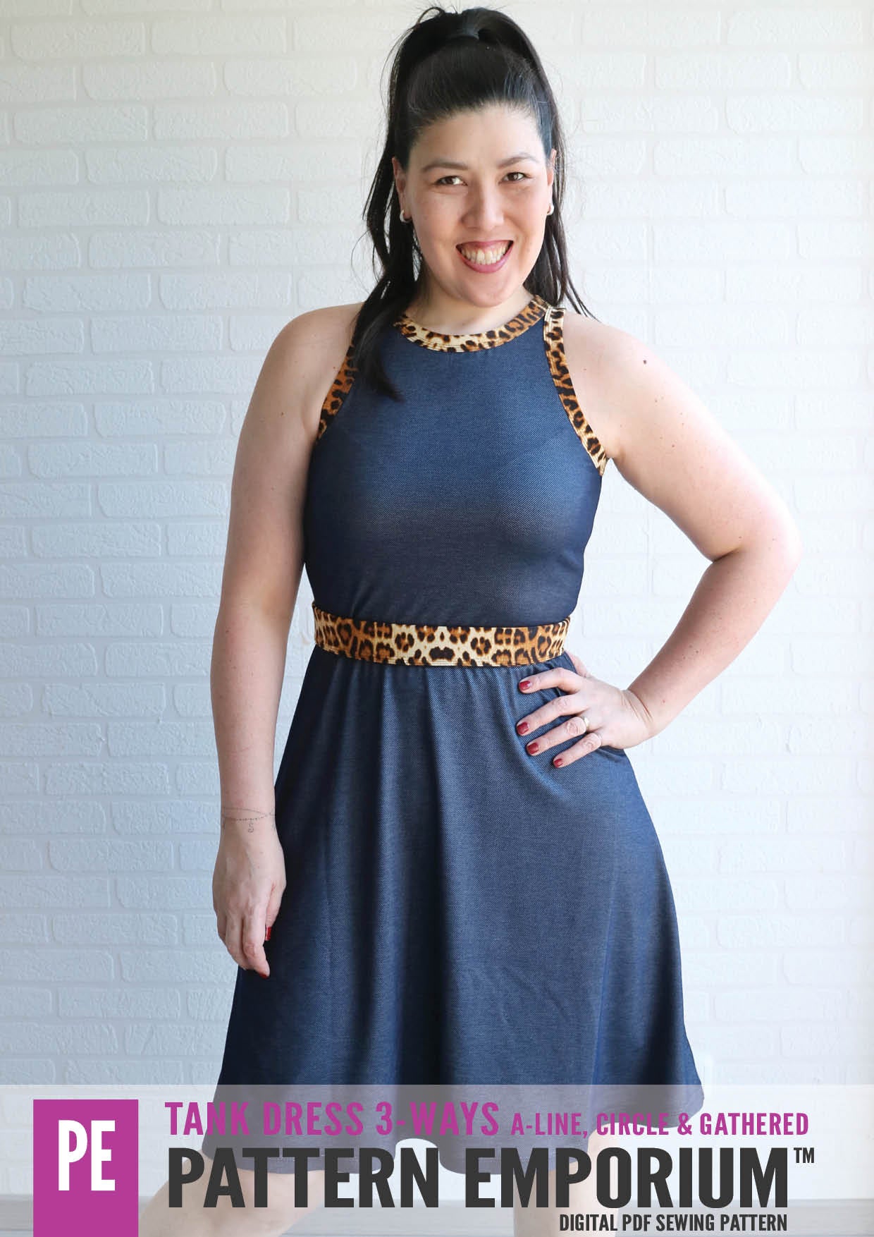 Tank Dress 3-Ways | PDF Sewing Pattern - Image 19