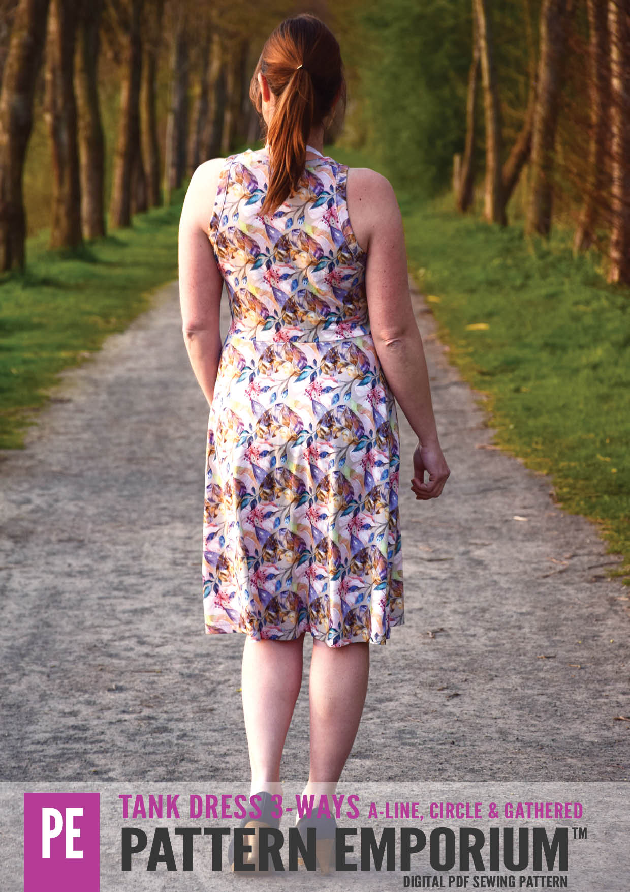 Tank Dress 3-Ways | PDF Sewing Pattern - Image 23