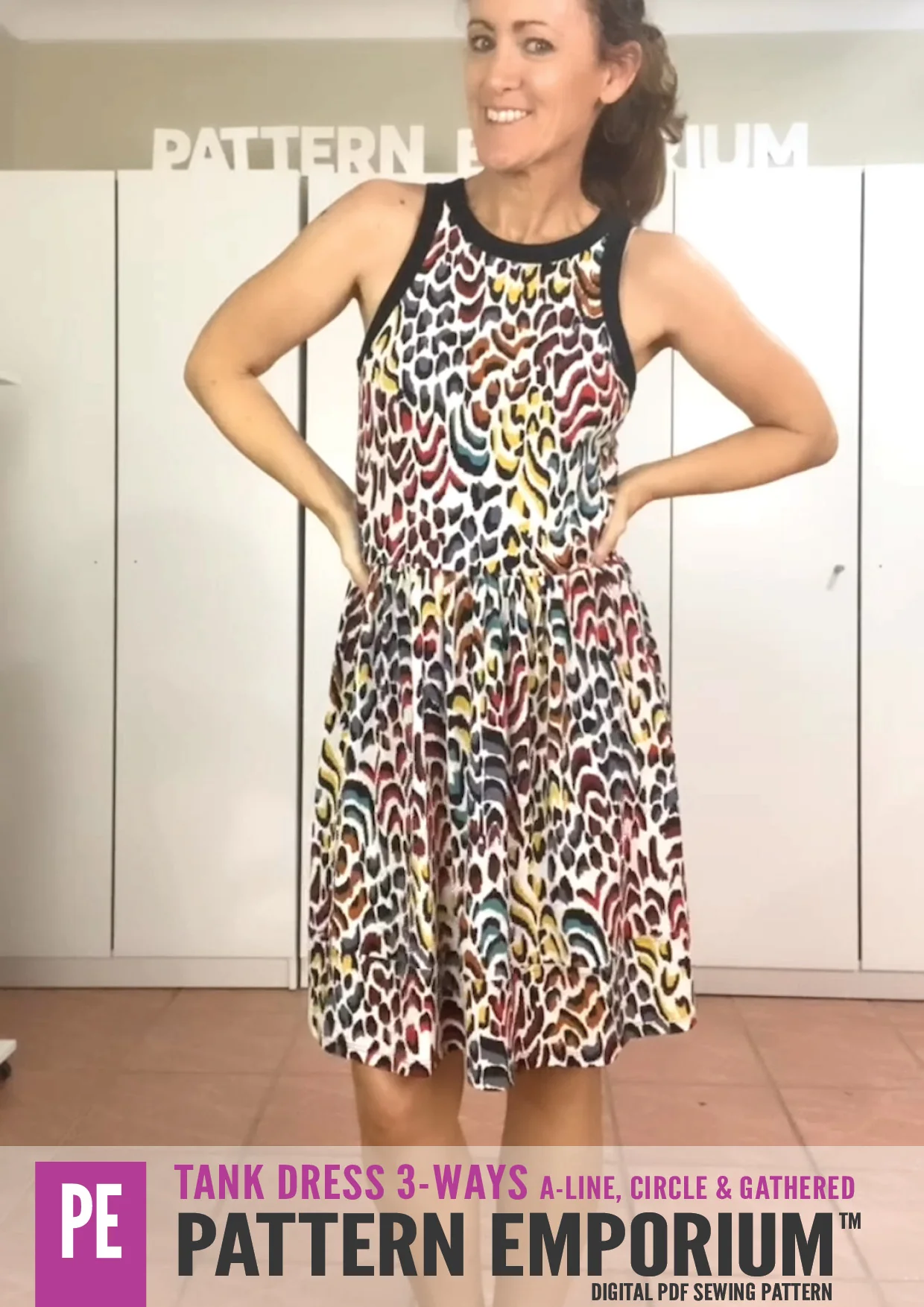 Tank Dress 3-Ways | PDF Sewing Pattern - Image 40
