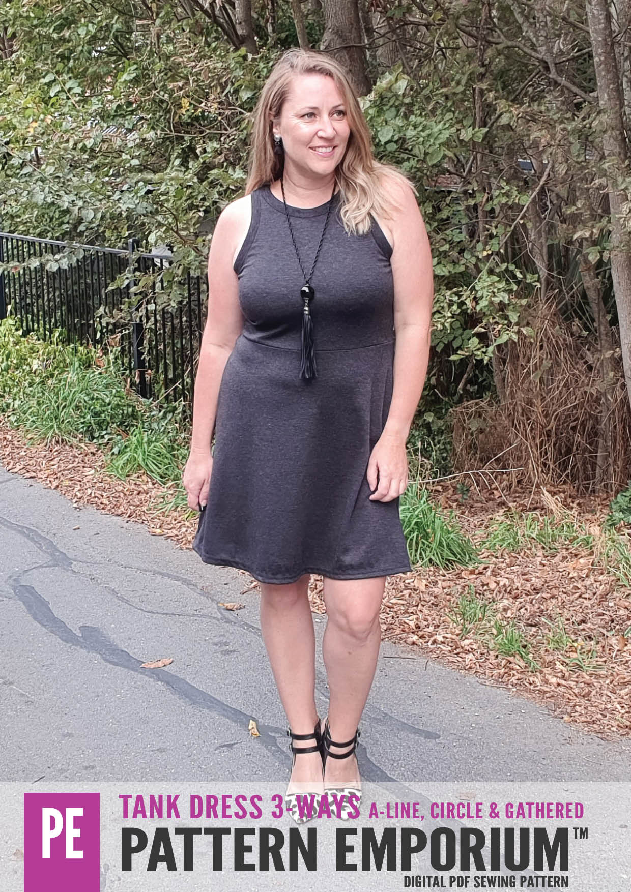 Tank Dress 3-Ways | PDF Sewing Pattern - Image 47