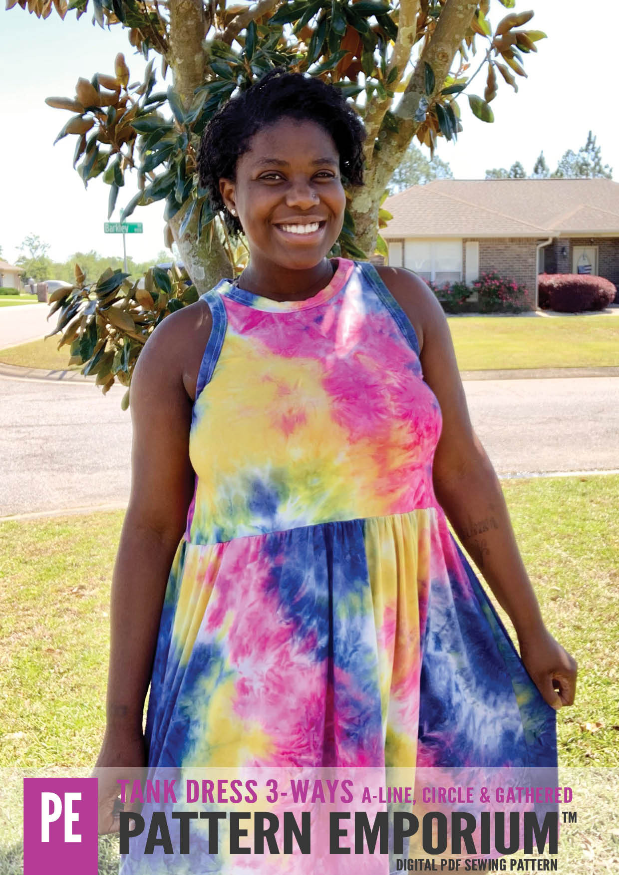 Tank Dress 3-Ways | PDF Sewing Pattern - Image 54