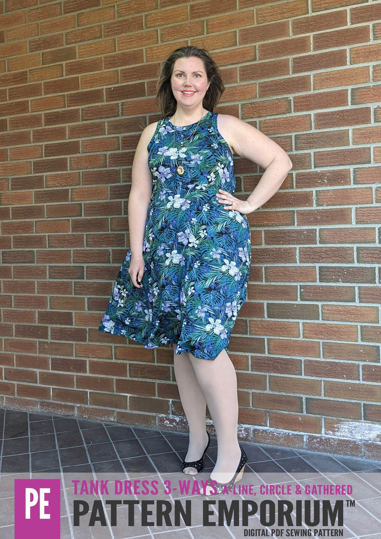 Tank Dress 3-Ways | PDF Sewing Pattern - Image 62