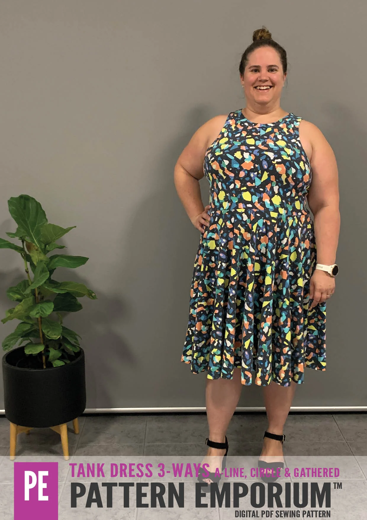 Tank Dress 3-Ways | PDF Sewing Pattern - Image 75