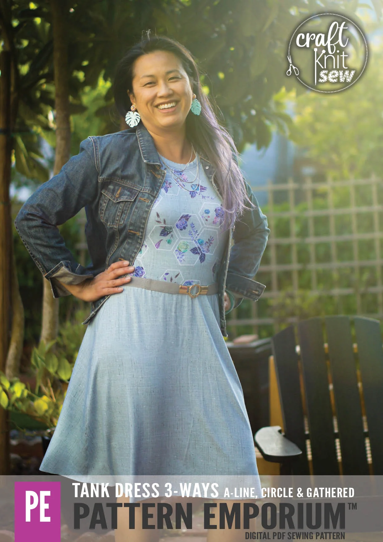 Tank Dress 3-Ways | PDF Sewing Pattern - Image 87