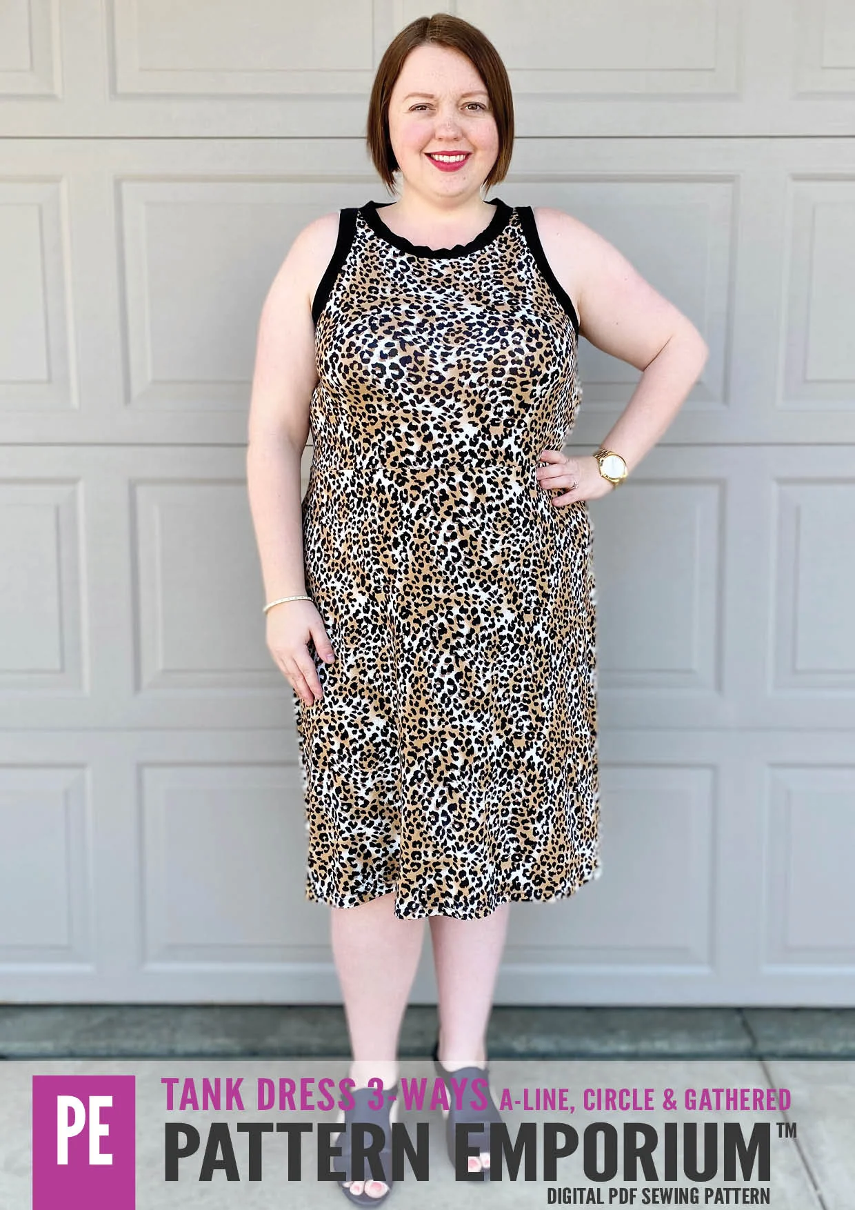 Tank Dress 3-Ways | PDF Sewing Pattern - Image 92