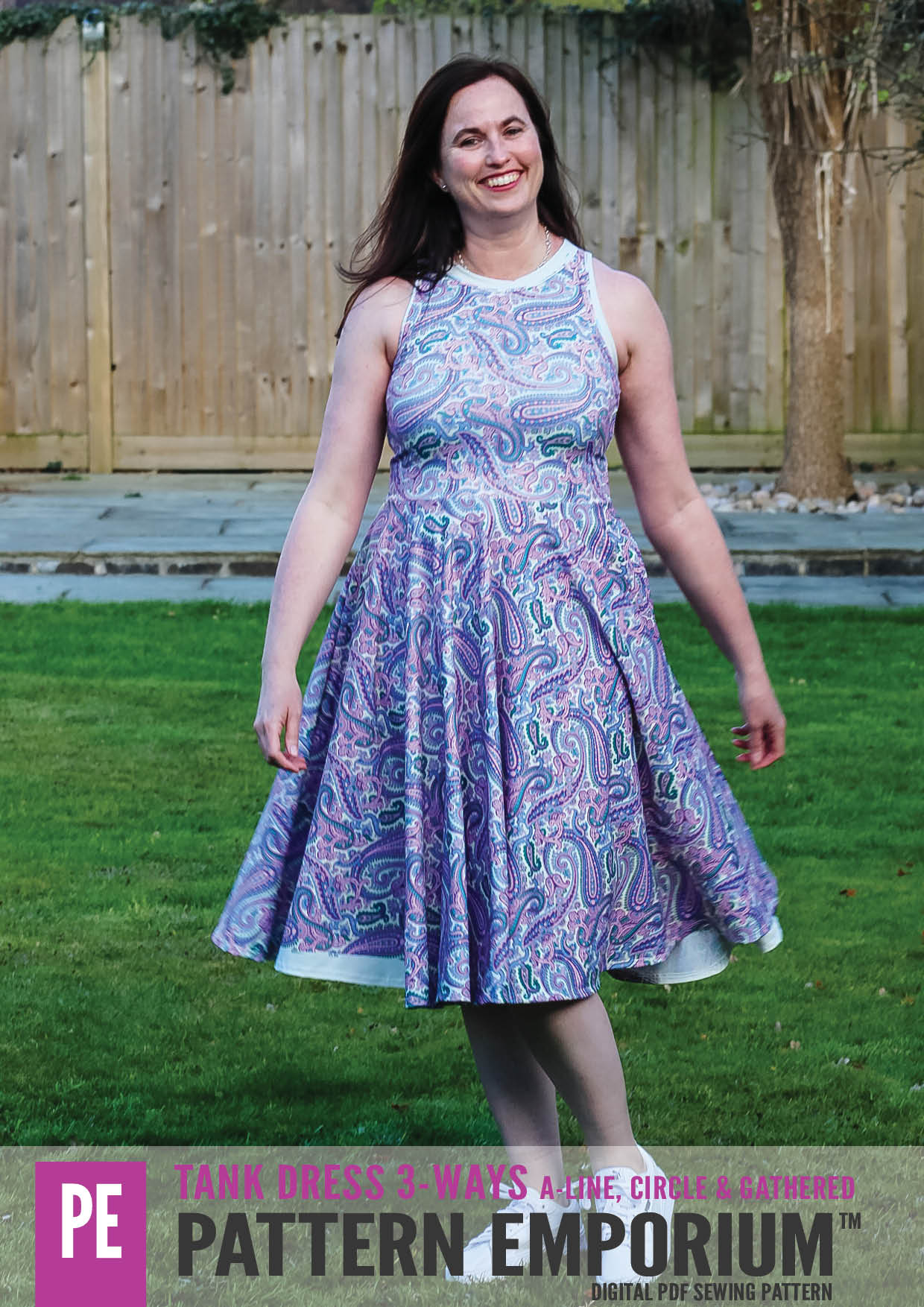 Tank Dress 3-Ways | PDF Sewing Pattern - Image 94