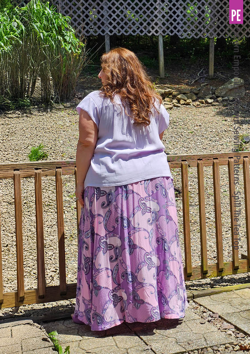 Spill The Tea | Tie Neck Top PDF Sewing Pattern - Image 40