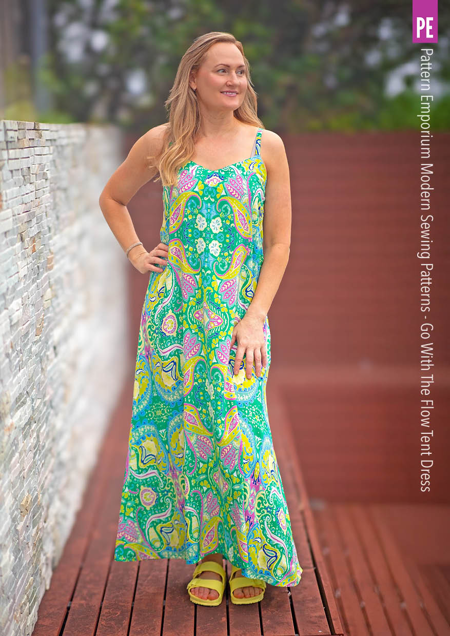 Go With The Flow Dress | PDF Sewing Pattern - Image 36