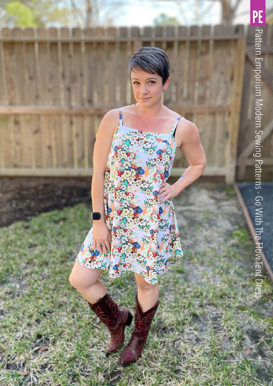 Go With The Flow Dress | PDF Sewing Pattern - Image 46