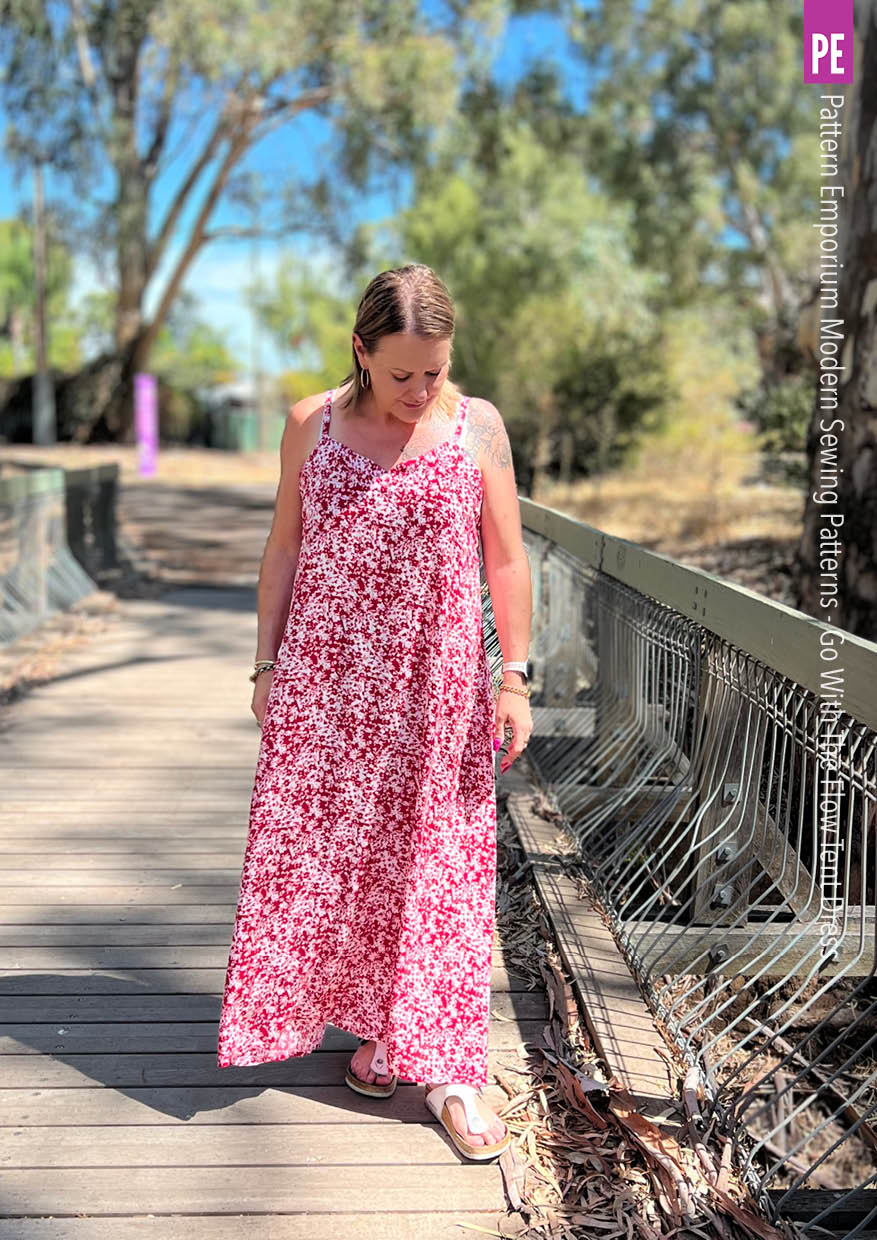 Go With The Flow Dress | PDF Sewing Pattern - Image 48