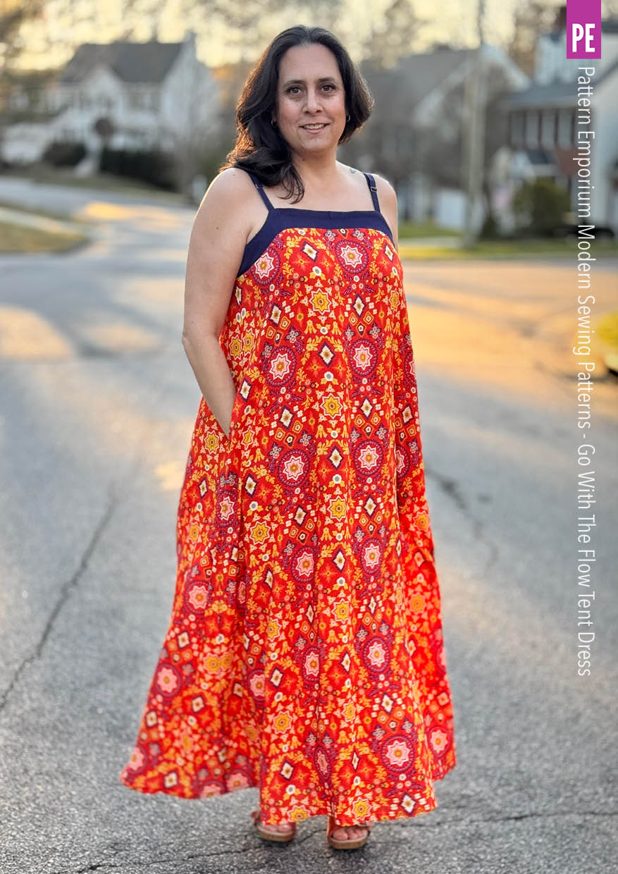 Go With The Flow Dress | PDF Sewing Pattern - Image 51