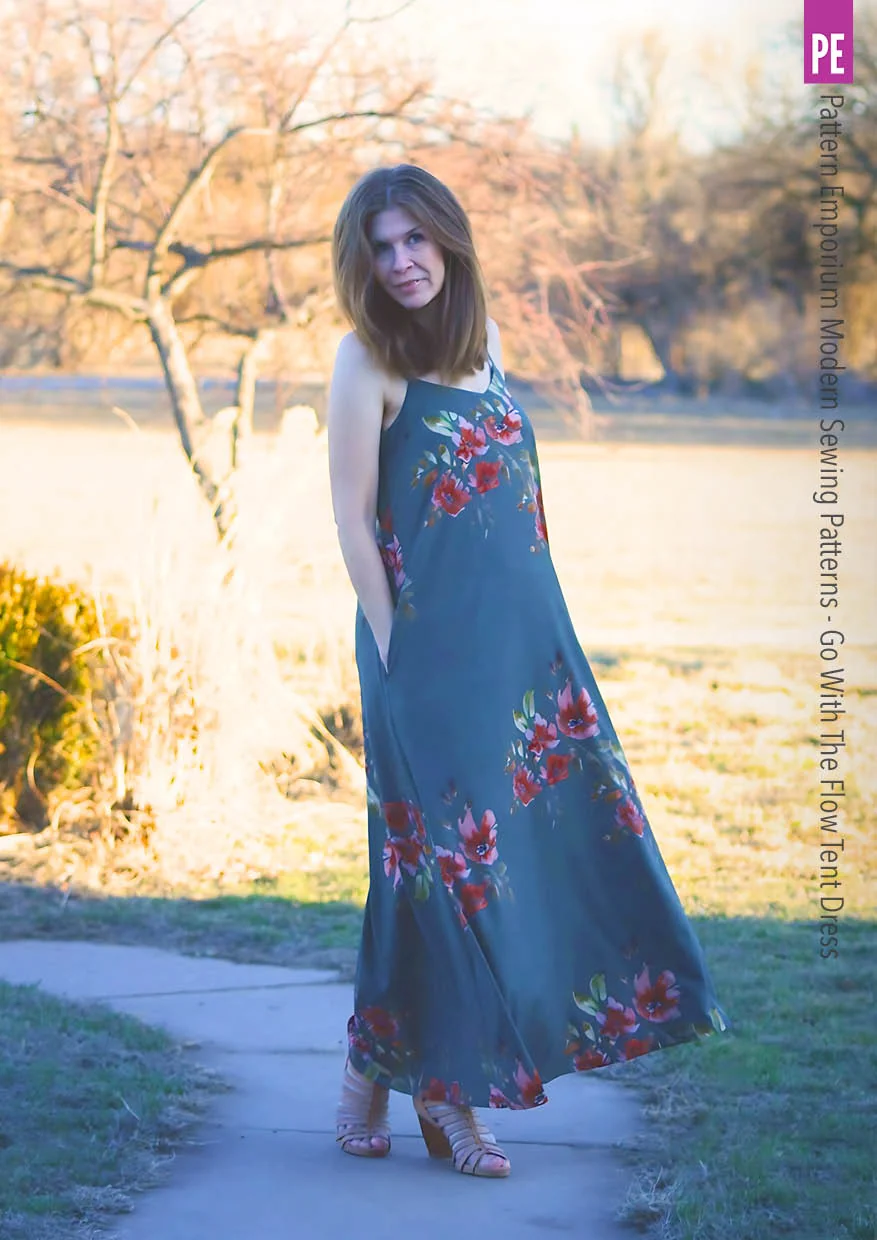 Go With The Flow Dress | PDF Sewing Pattern - Image 64