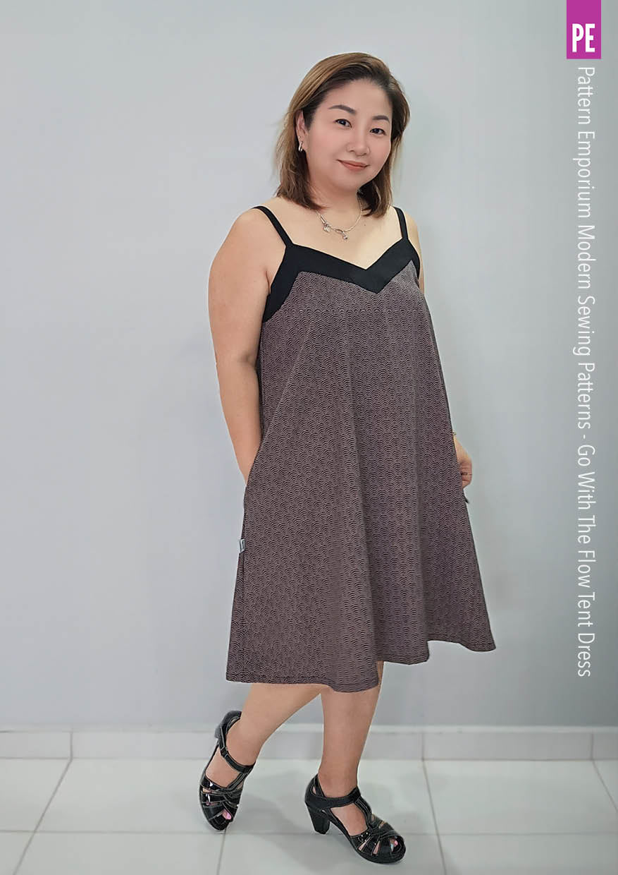 Go With The Flow Dress | PDF Sewing Pattern - Image 65