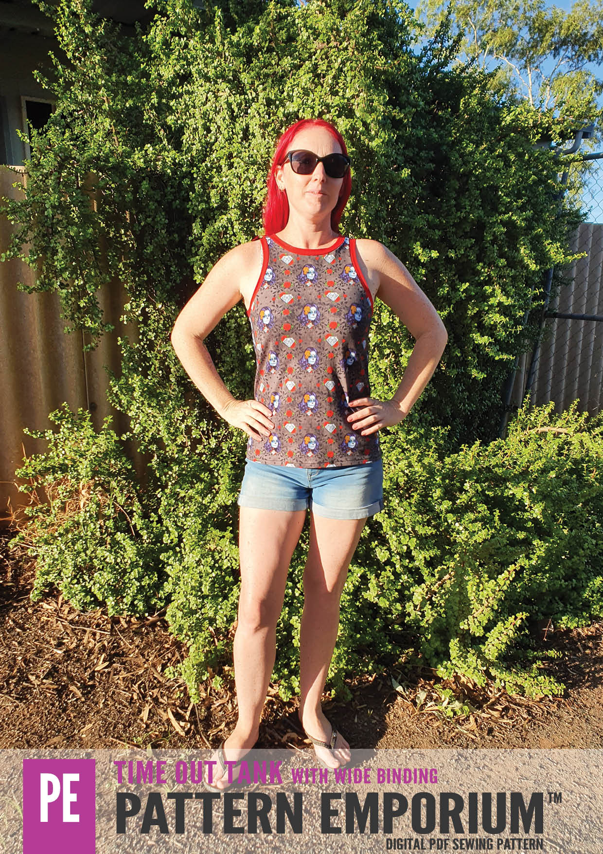 Time Out | Wide Binding Tank PDF Sewing Pattern - Image 122