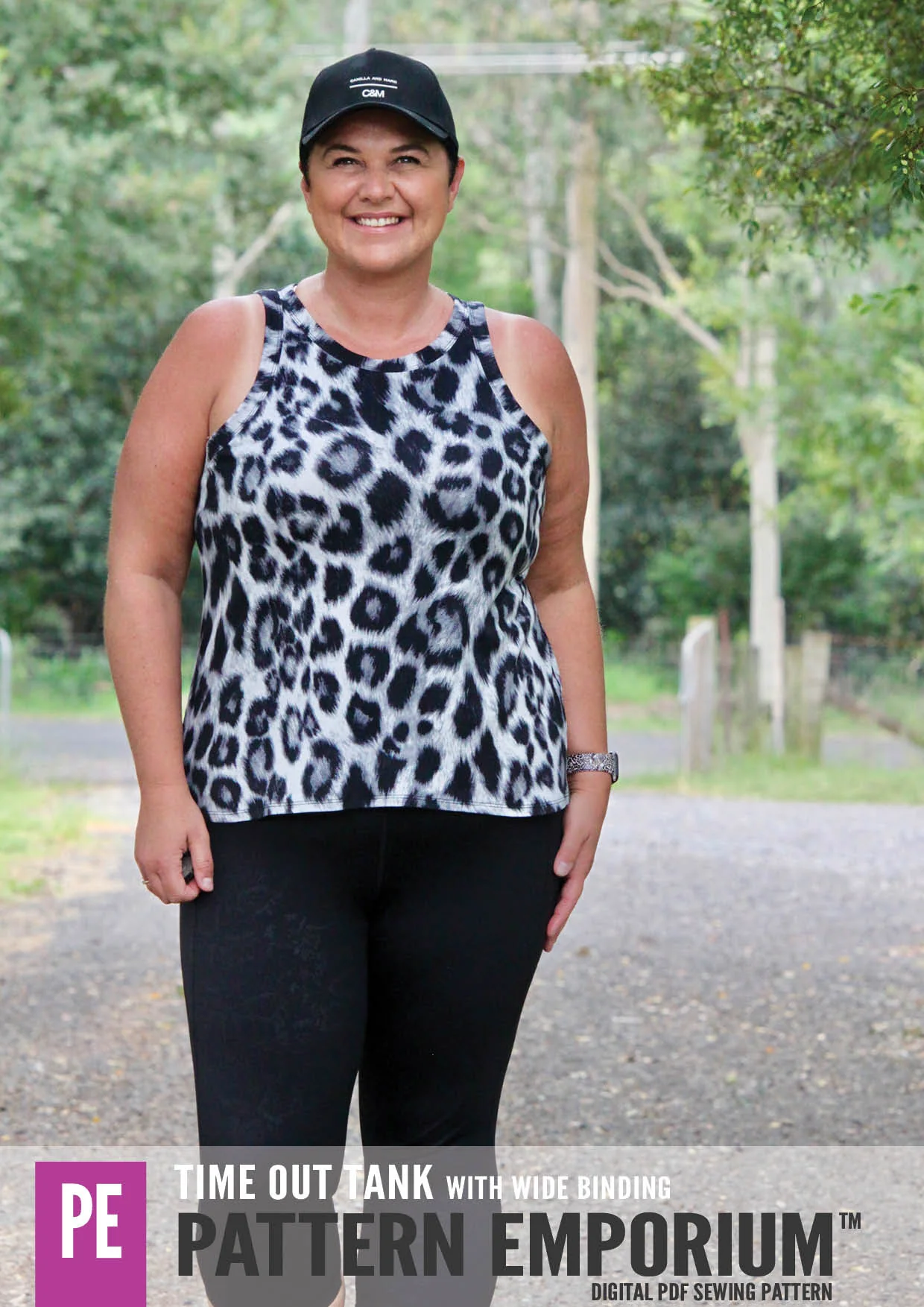 Time Out | Wide Binding Tank PDF Sewing Pattern - Image 15