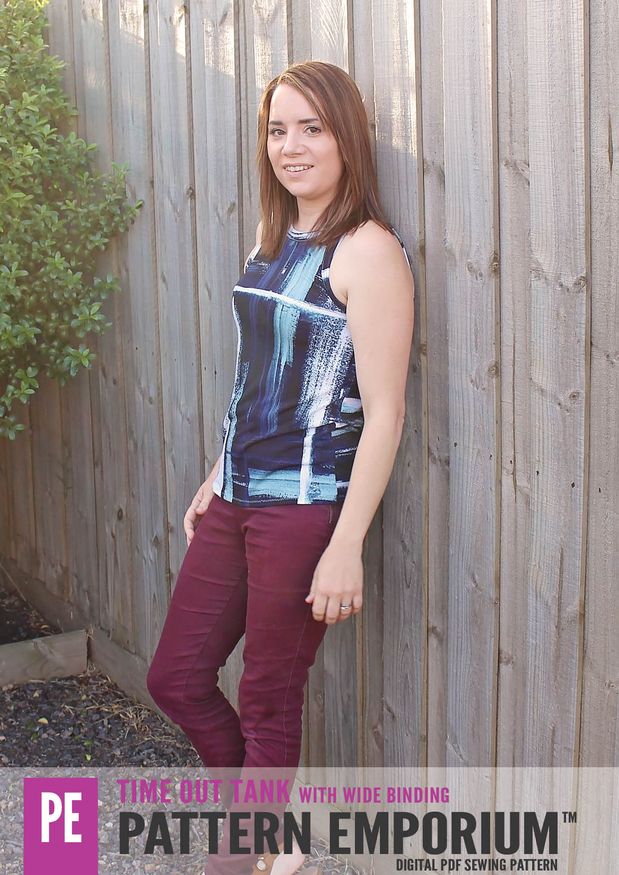 Time Out | Wide Binding Tank PDF Sewing Pattern - Image 73